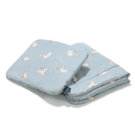 La Millou Komplet Pościeli Bawełnianej M BEBE MIGNON BLUE