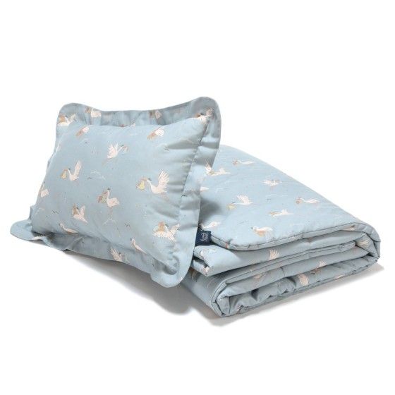La Millou Komplet Pościeli Bawełnianej XL BEBE MIGNON BLUE