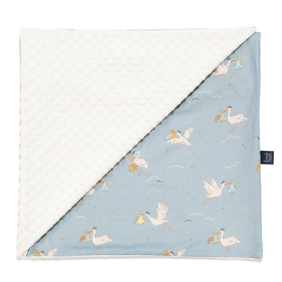 La Millou Lekki Koc Minky L BEBE MIGNON BLUE
