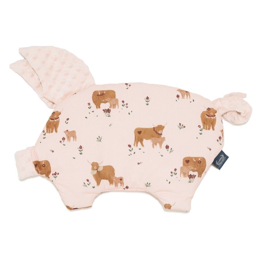 La Millou Poduszka Sleepy Pig Minky MOO MEADOW
