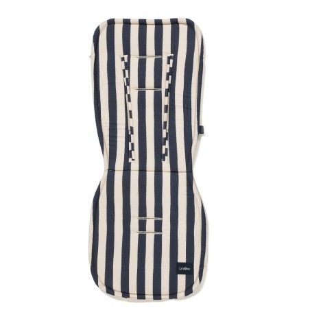 La Millou Wkładka do wózka Bawełna Velvet Multi STRIPES NAVY