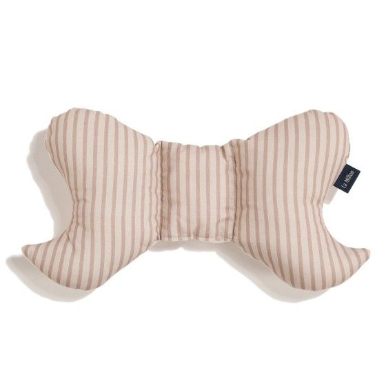 La Millou Poduszka Angel's Wings Bawełna Velvet STRIPES BEIGE