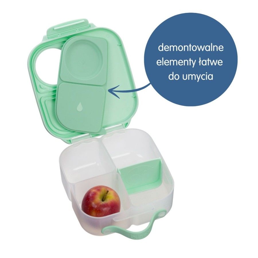 b.box Zestaw Sportowa butelka tritanowa 450 ml + Mini Lunchbox, Lilac Pop, b.box