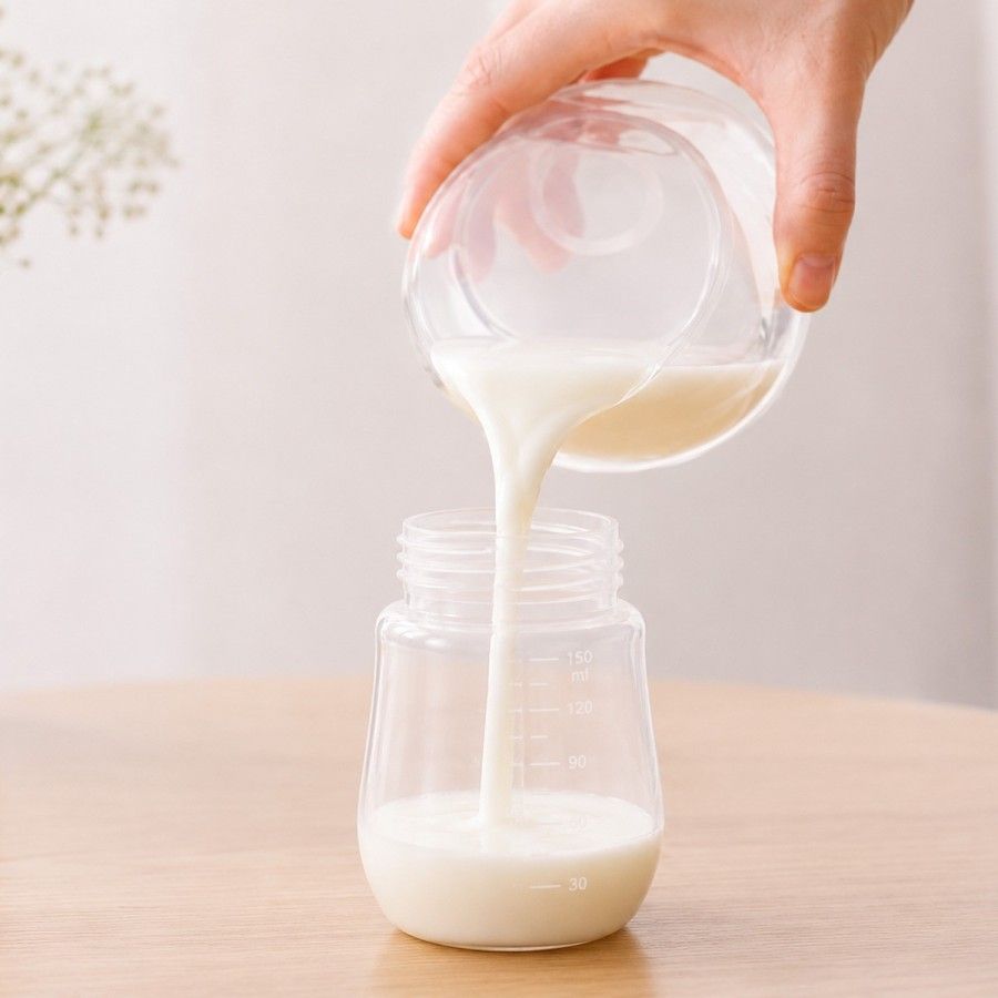 Babyono Silikonowy kolektor pokarmu