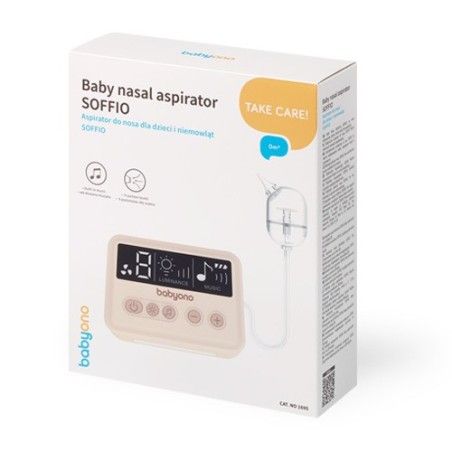 Babyono Aspirator do nosa dla dzieci i niemowląt SOFFIO