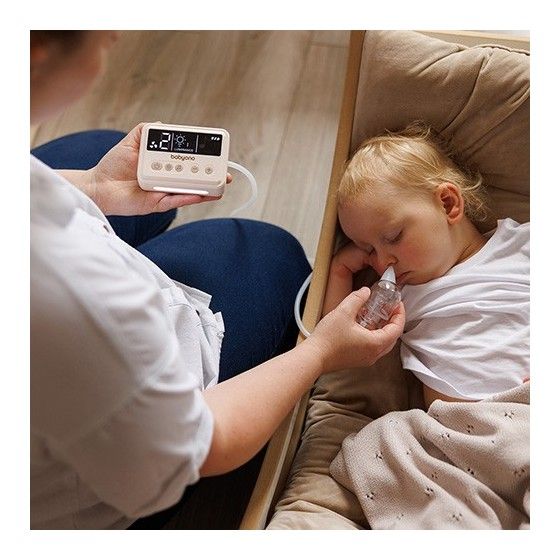 Babyono Aspirator do nosa dla dzieci i niemowląt SOFFIO