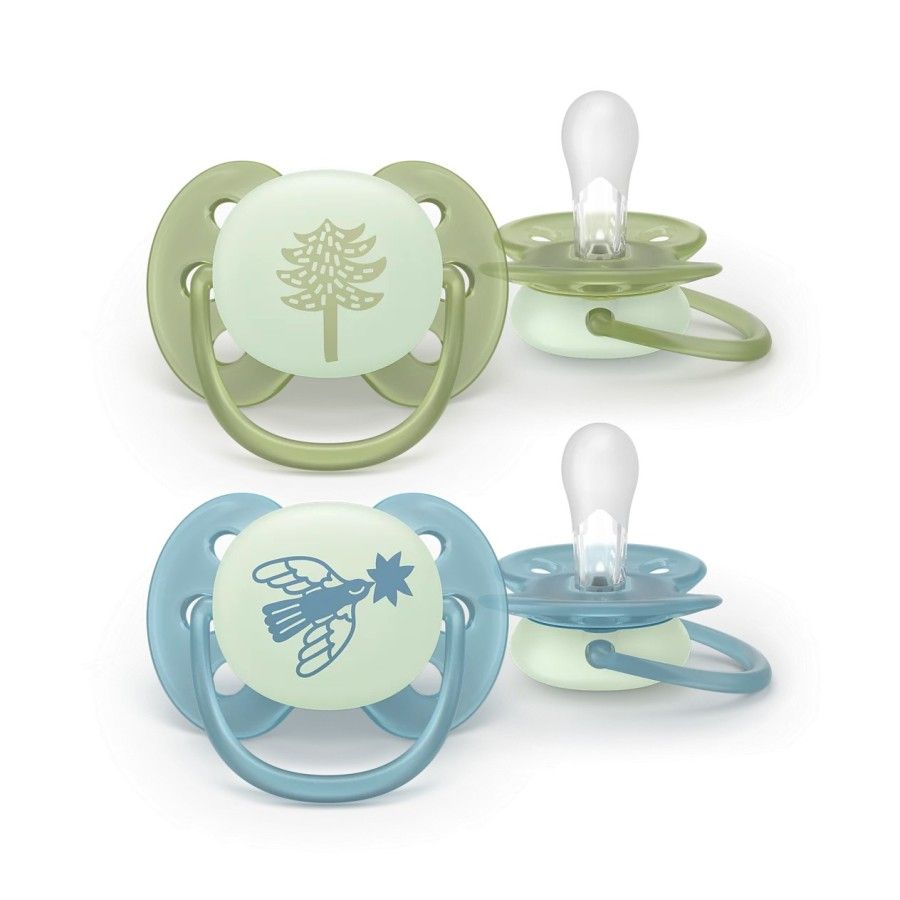 PHILIPS AVENT Smoczek uspokajający SOFT BOY +18M