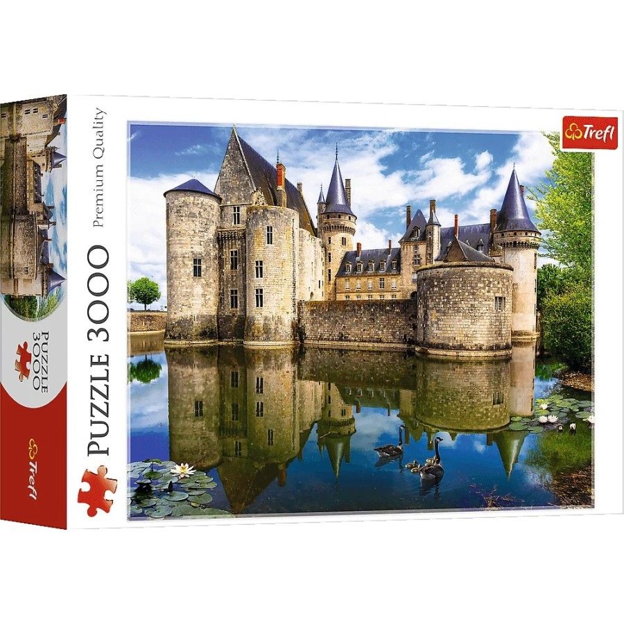Trefl Puzzle 3000 el. Zamek w Sully-sur-Loire, Francja