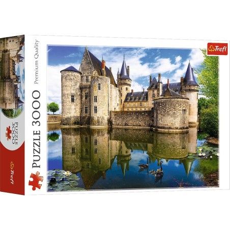 Trefl Puzzle 3000 el. Zamek w Sully-sur-Loire, Francja
