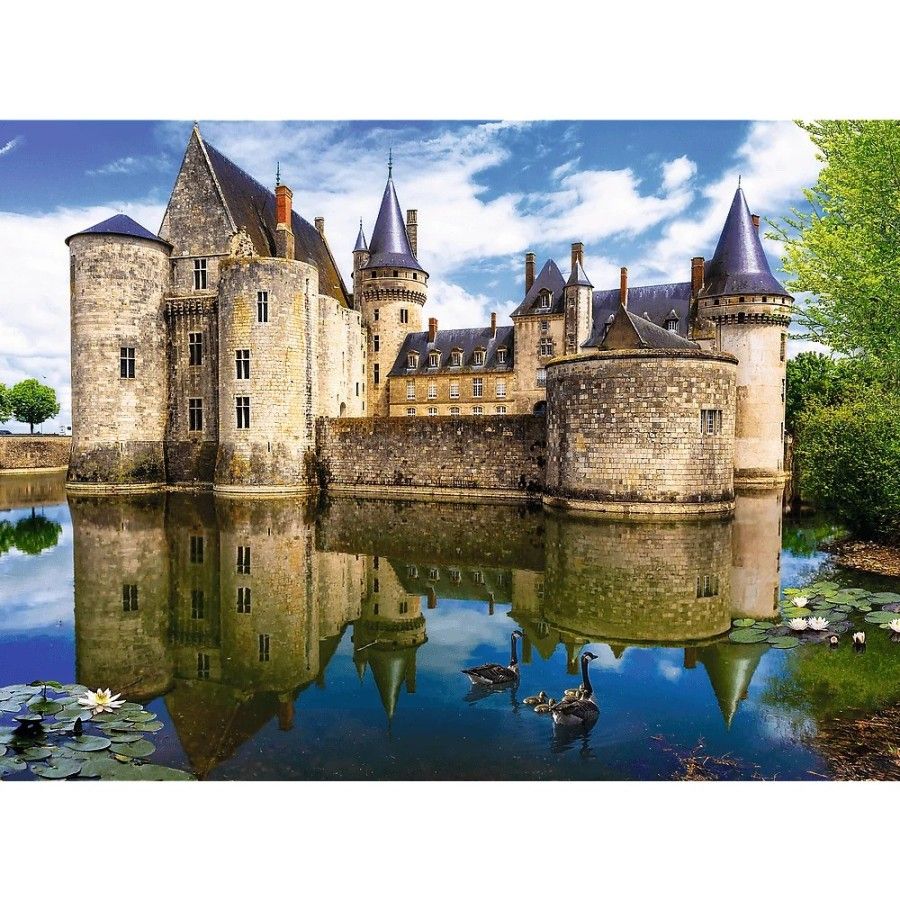 Trefl Puzzle 3000 el. Zamek w Sully-sur-Loire, Francja