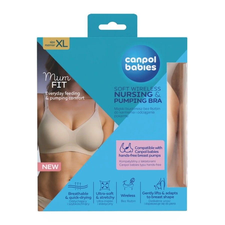 Canpol babies Biustonosz do karmienia i odciągania MumFIT XL