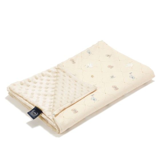 La Millou Lekki Koc Minky M BEBE MIGNON VANILLA sand