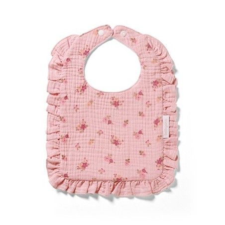 Babyono Śliniak muślinowy różowy