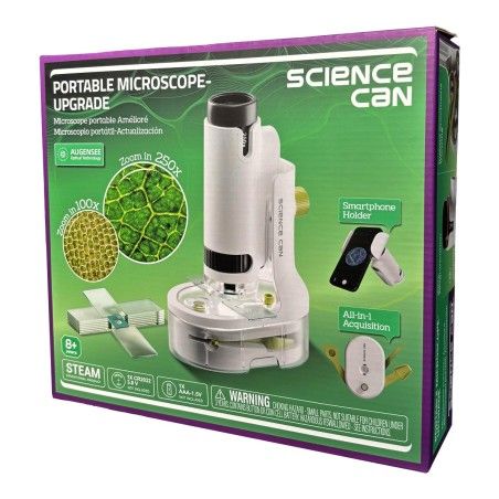 Science Can Przenośny Mikroskop Młodego Badacza 250x 8+