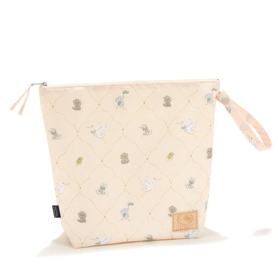 La Millou Kosmetyczka wodoodporna XL BEBE MIGNON VANILLA