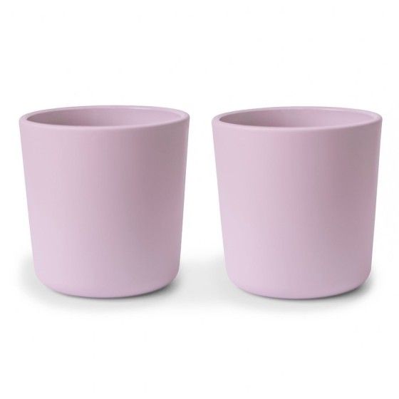 Mushie Kubeczki dla dzieci 225 ml 2-pak Soft Lilac