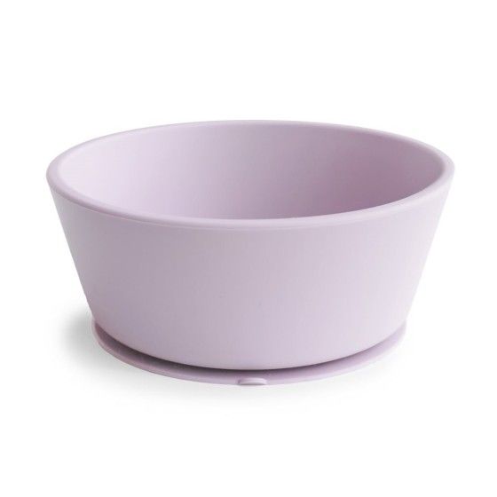 Mushie Silikonowa Miseczka dla Dziecka Soft Lilac