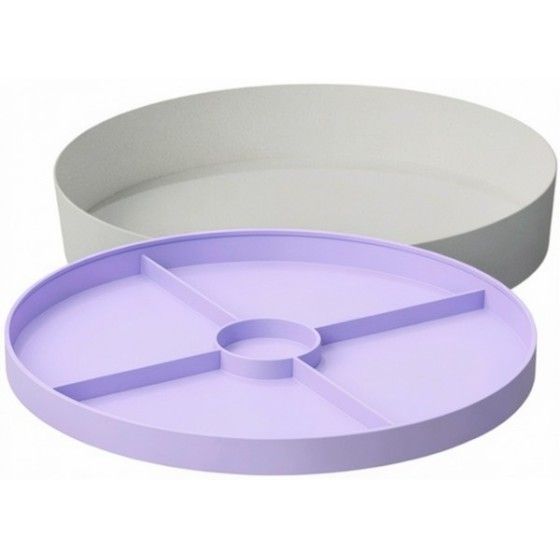 Jellystone, Tacka sensoryczna Play Tray 2w1Lilac, kolor fioletowy