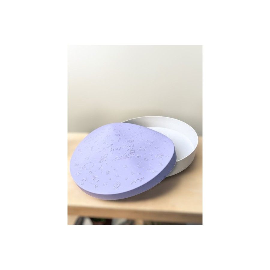 Jellystone, Tacka sensoryczna Play Tray 2w1Lilac, kolor fioletowy