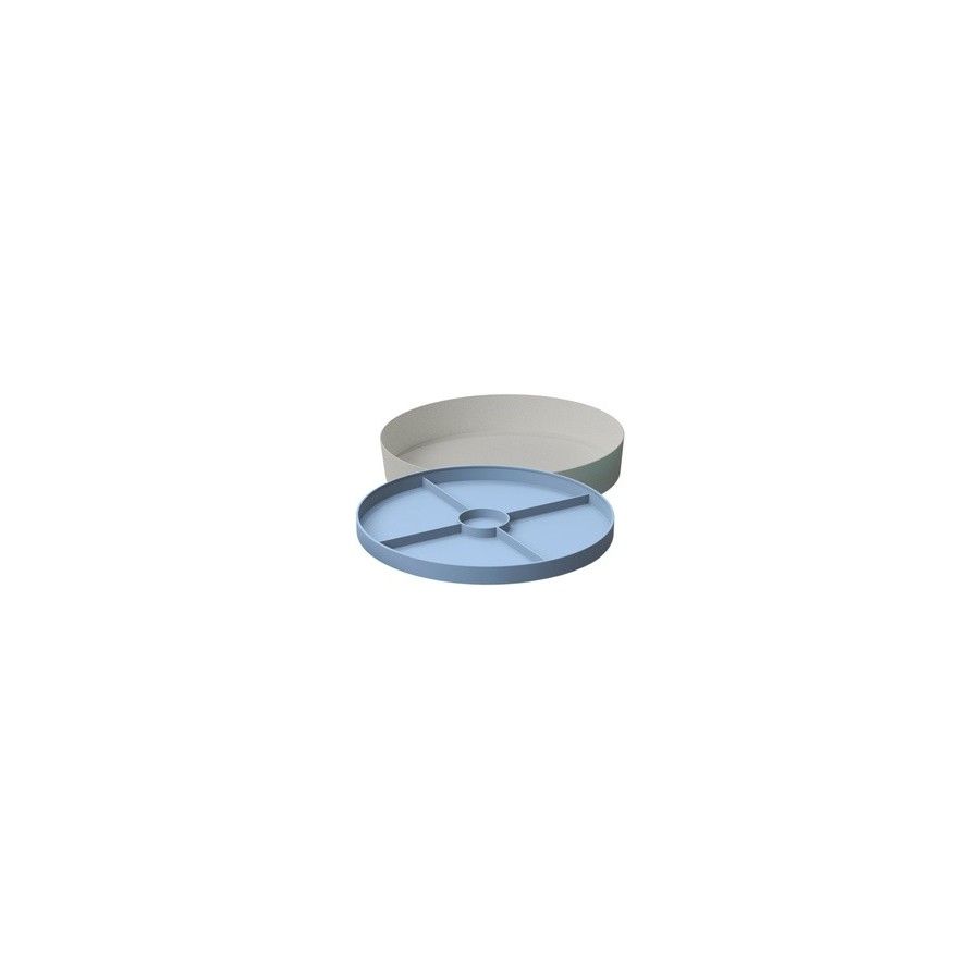 Jellystone, Tacka sensoryczna Play Tray Soft Blue 2w1 pojemnik niebieski