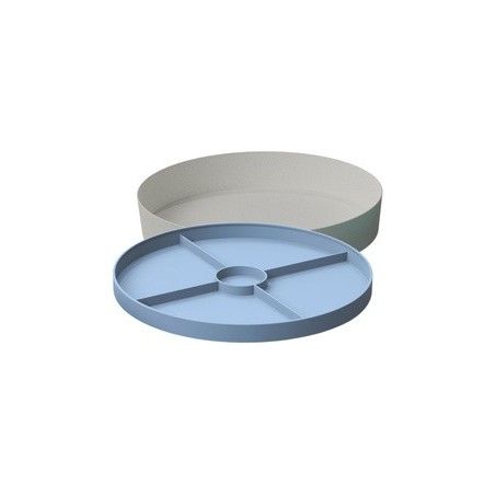 Jellystone, Tacka sensoryczna Play Tray Soft Blue 2w1 pojemnik niebieski