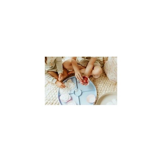 Jellystone, Tacka sensoryczna Play Tray Soft Blue 2w1 pojemnik niebieski