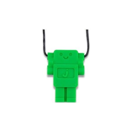 Jellystone, Gryzak terapeutyczny MEDIUM, antystresowy naszyjnik – robot Grassy Green