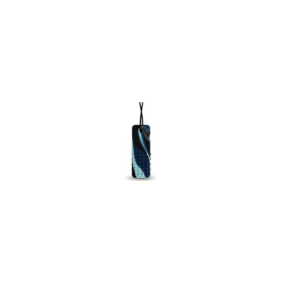 Jellystone, Gryzak terapeutyczny FIRM, antystresowy naszyjnik–BLOCK PENDANT MARINE
