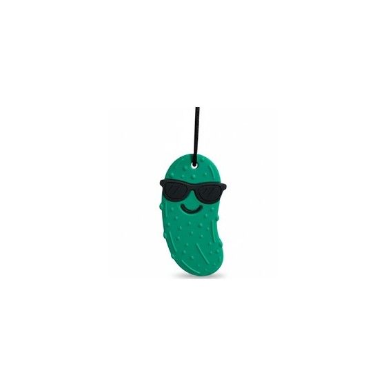 Jellystone, Gryzak terapeutyczny MEDIUM, antystresowy naszyjnik–PICKLE PENDANT