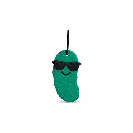 Jellystone, Gryzak terapeutyczny MEDIUM, antystresowy naszyjnik–PICKLE PENDANT