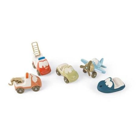 DANTOY BIO zestaw FUNCARS wesołe pojazdy 5 szt