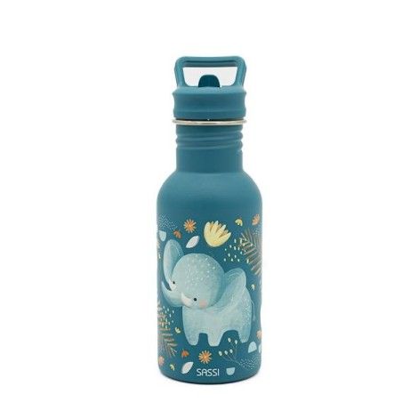 SASSI Butelka na wodę bidon 500 ml Słonik