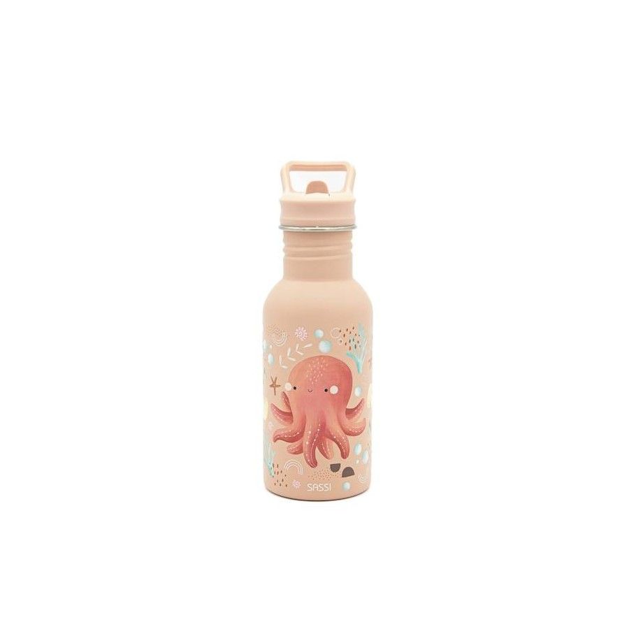 SASSI Butelka na wodę bidon 500 ml Ośmiornica