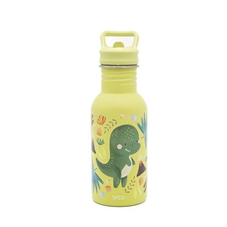 SASSI Butelka na wodę bidon 500 ml Dinozaur