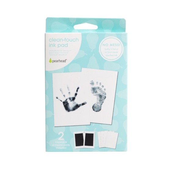 Pearhead Atramentowy Odcisk Clean-Touch Black 2-pak