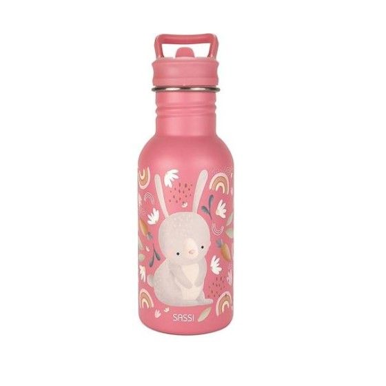 SASSI Butelka na wodę bidon 500 ml Królik