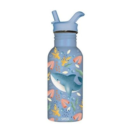 SASSI Butelka na wodę bidon 500 ml Rekin