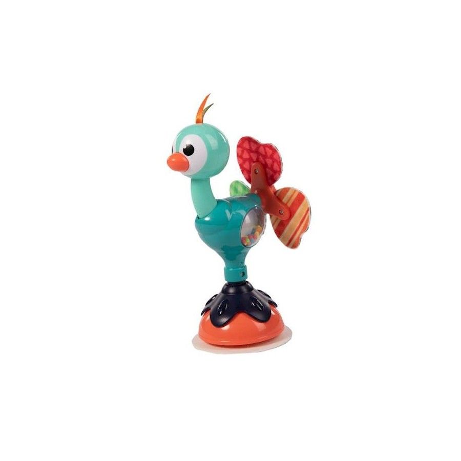 BO JUNGLE B-Zabawka Cute Peacock słodki paw na przyssawce