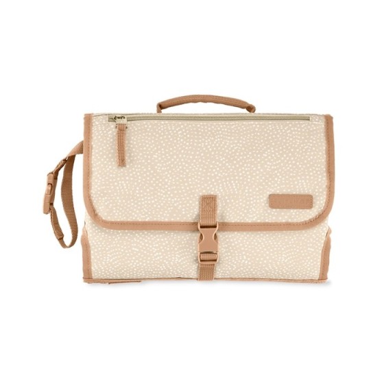 Skip Hop Mata do Przewijania Pronto Beige Swirl Dot