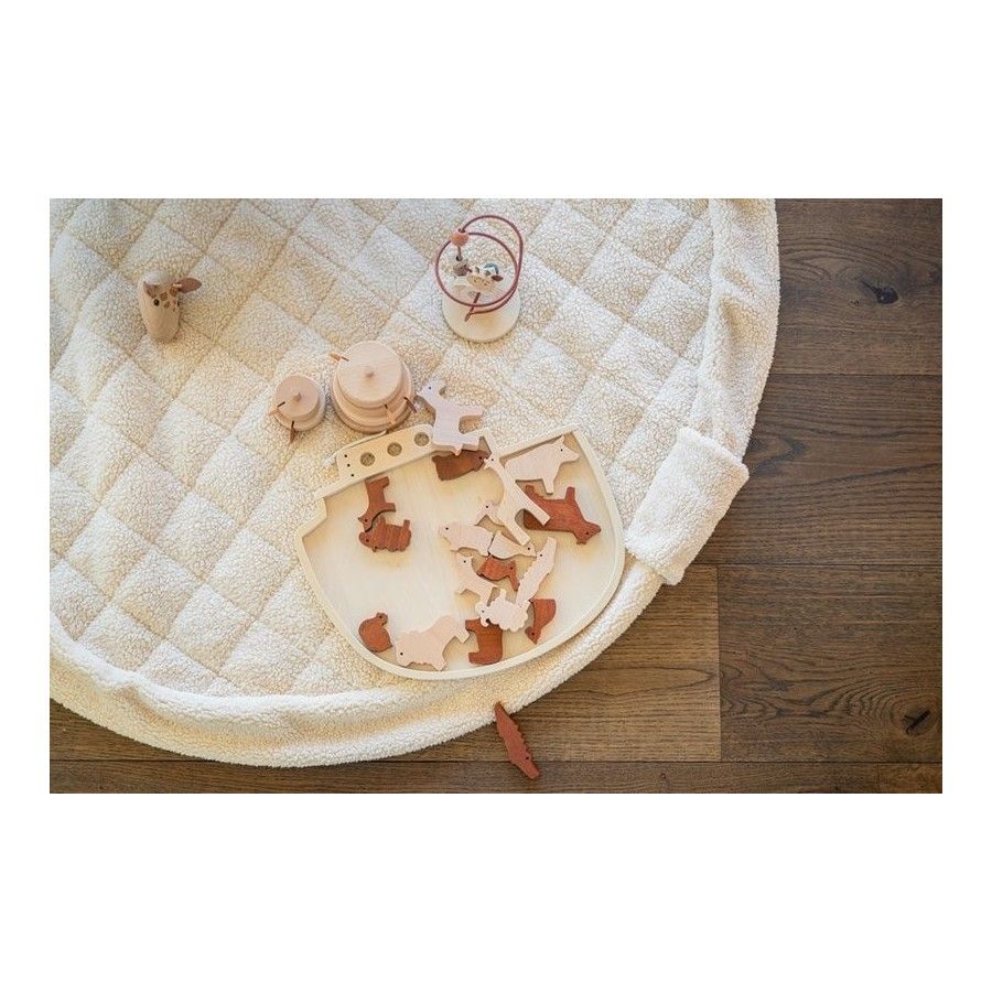 Play&Go NOOMAD SOFT Mata i Worek na Zabawki 3w1 Teddy Oat