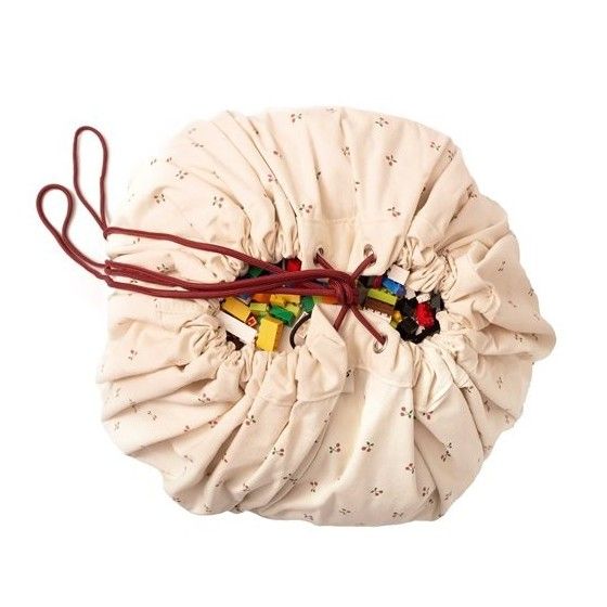 Play&Go NOOMAD Worek na Zabawki i Mata do Zabawy 2w1 Cherry