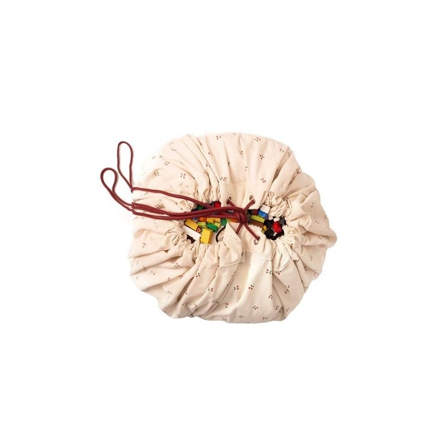 Play&Go NOOMAD Worek na Zabawki i Mata do Zabawy 2w1 Cherry