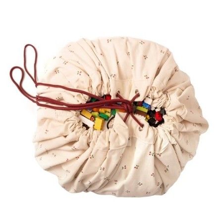 Play&Go NOOMAD Worek na Zabawki i Mata do Zabawy 2w1 Cherry