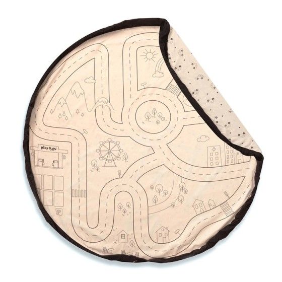 Play&Go NOOMAD Worek na Zabawki i Mata do Zabawy 2w1 Playville
