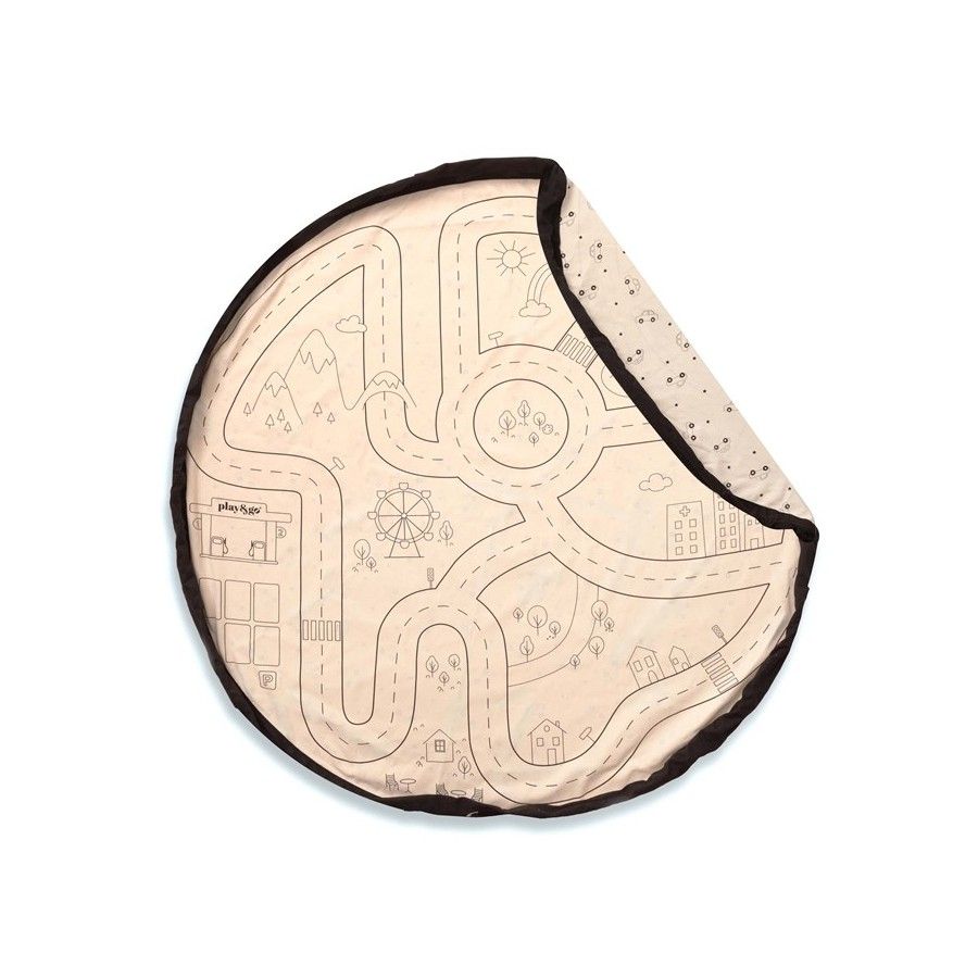 Play&Go NOOMAD Worek na Zabawki i Mata do Zabawy 2w1 Playville