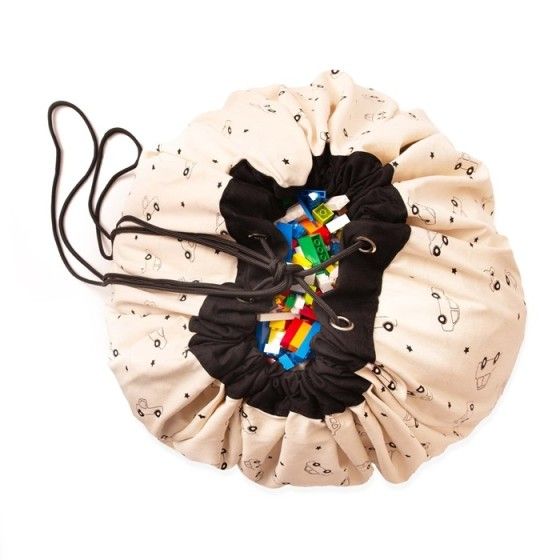 Play&Go NOOMAD Worek na Zabawki i Mata do Zabawy 2w1 Playville