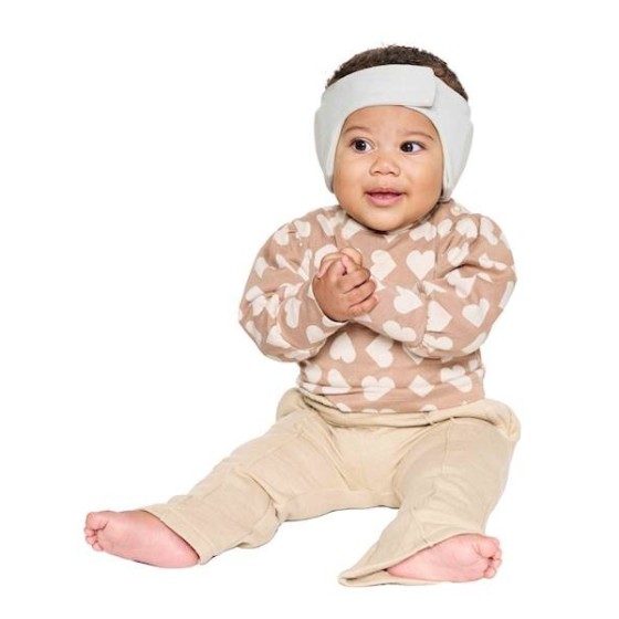 DOOKY Słuchawki ochronne opaska  6-12m Grey