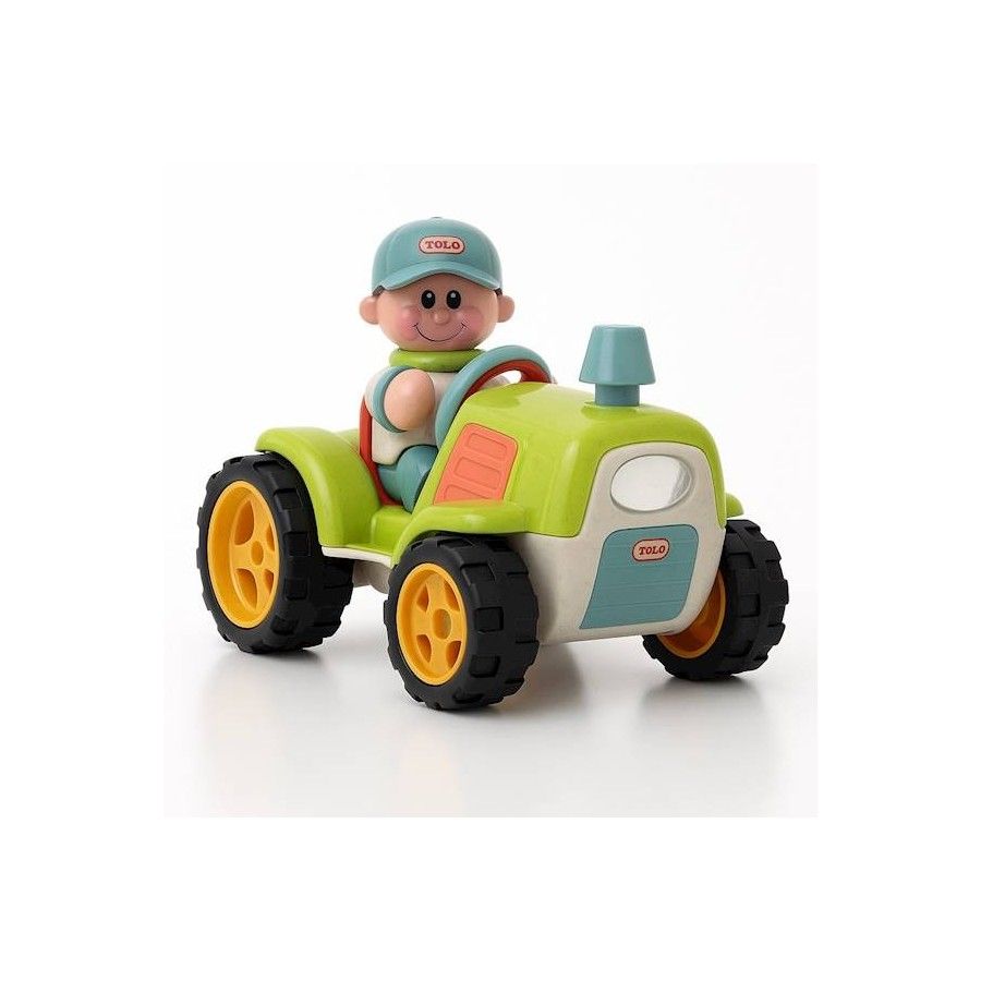TOLO BIO Traktor z farmerem  First Friends 3 lata+