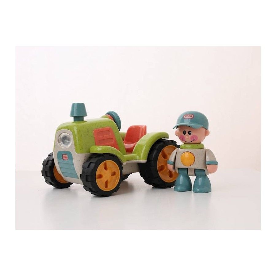 TOLO BIO Traktor z farmerem  First Friends 3 lata+