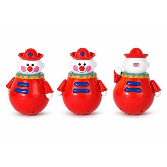 TOLO BIO Clown Roly Poly z dzwoneczkiem  6 m-cy+